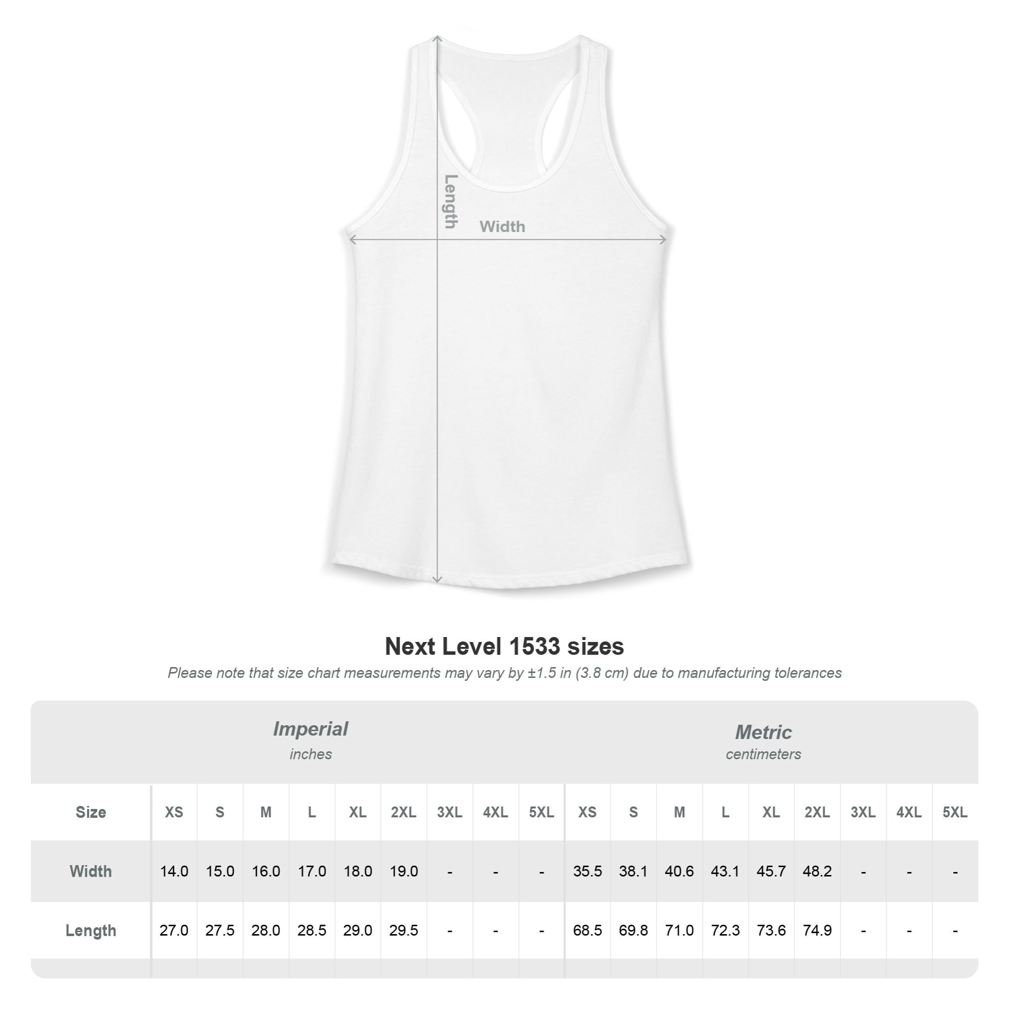 I Like To Be On Top Racerback Tank