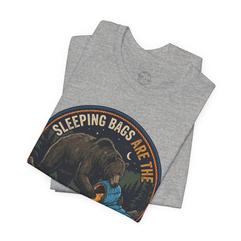 Sleeping Bags Are the Soft Tacos of the Bear World Graphic Tee